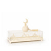 Présentoir cloche Écrin Rectangle Crème