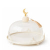 Présentoir cloche Écrin Rond Crème