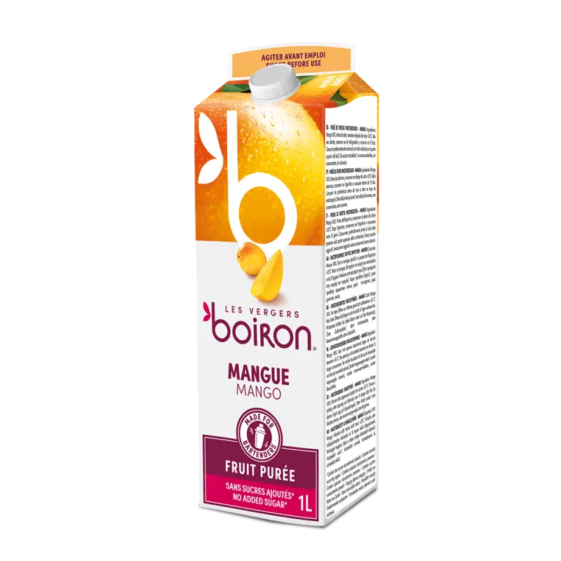 Purée de mangue 1 kg Boiron