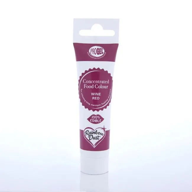 Colorant gel concentré ProGel rouge mûre Rainbow Dust
