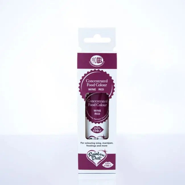 Colorant gel concentré ProGel rouge mûre Rainbow Dust