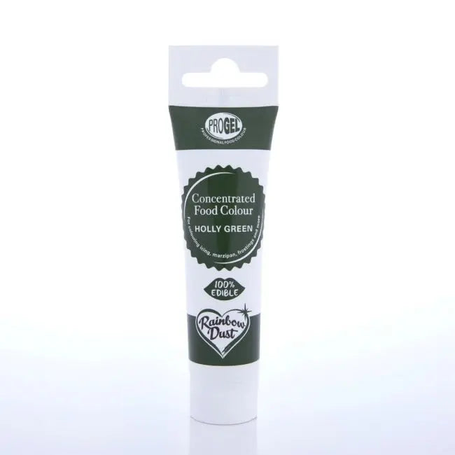Colorant gel concentré ProGel vert Holly Rainbow Dust