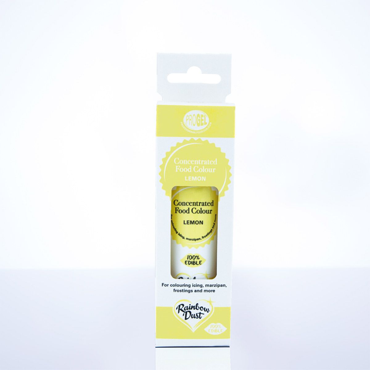 Colorant gel concentré ProGel jaune citron Rainbow Dust