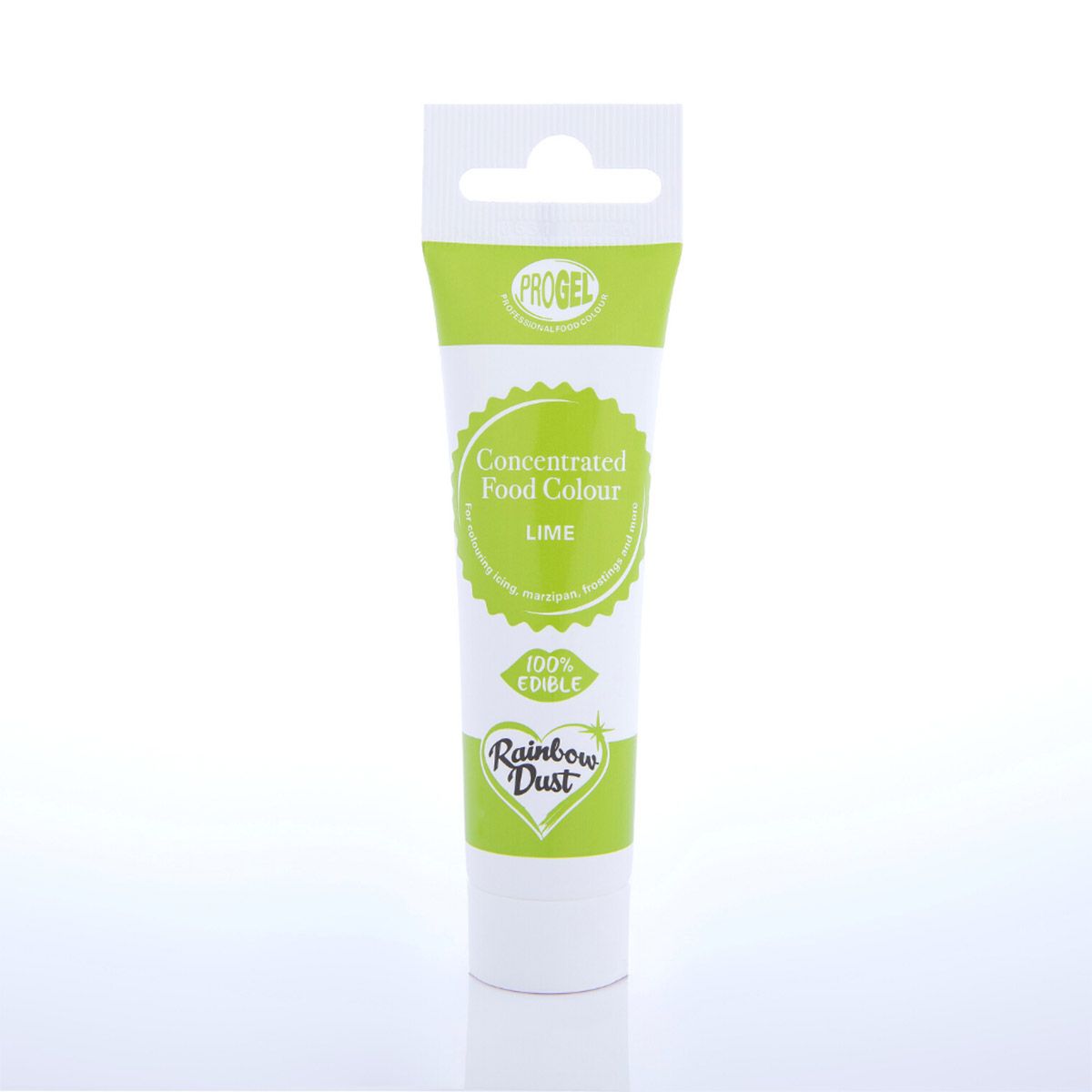 Colorant gel concentré ProGel vert lime Rainbow Dust