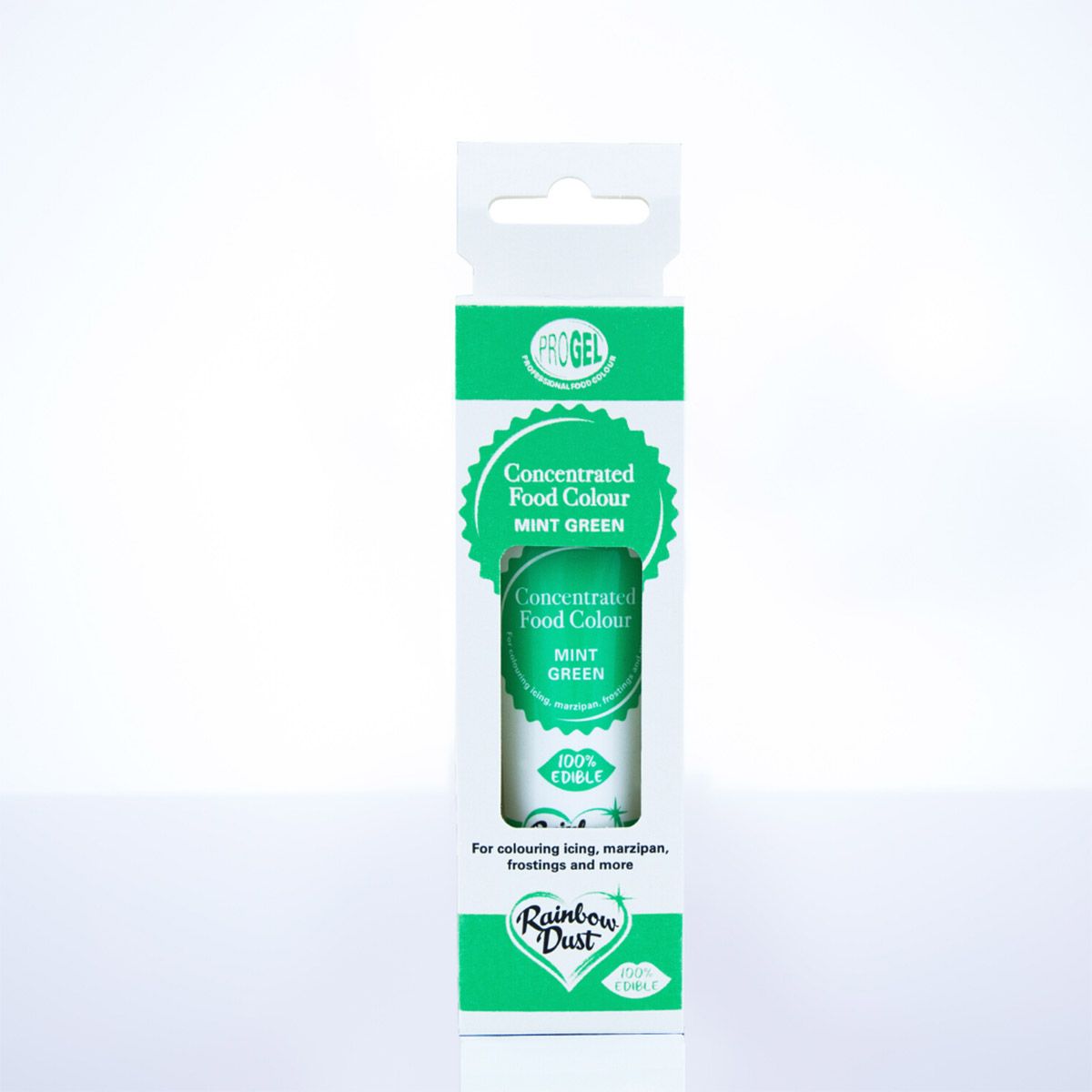 Colorant gel concentré ProGel vert menthe Rainbow Dust