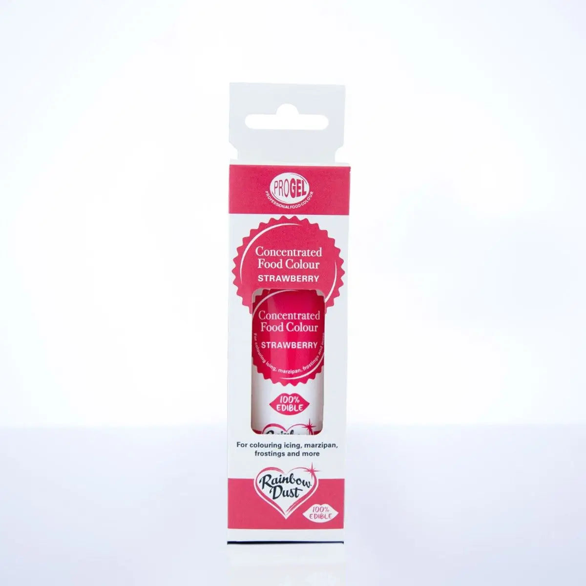 Colorant gel concentré ProGel fraise Rainbow Dust