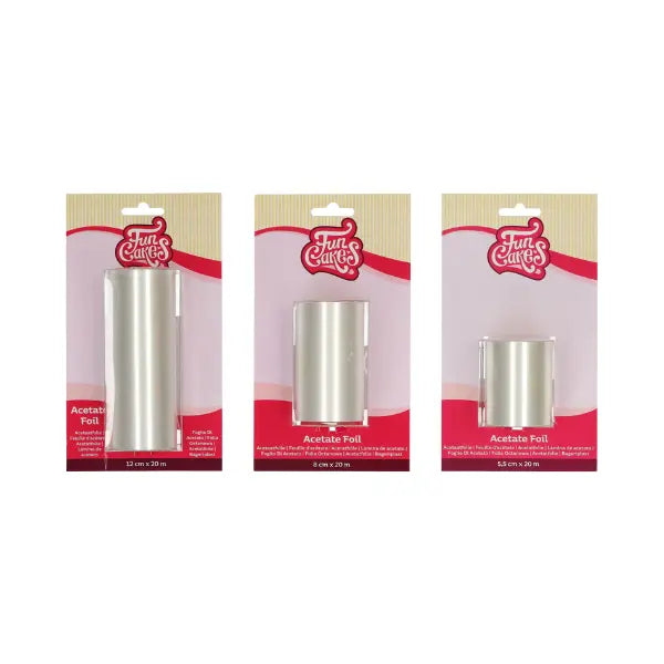 Rhodoïd transparent acétate FunCakes
