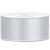 Ruban satin Argent Largeur 2,5cm