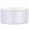Ruban satin Blanc Largeur 2,5cm
