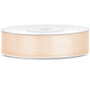 Ruban satin Beige Largeur 1,2cm