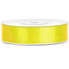 Ruban satin Jaune Largeur 1,2cm