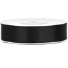 Ruban satin Noir Largeur 1,2cm