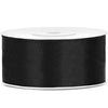 Ruban satin Noir Largeur 2,5cm