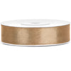 Ruban satin Or clair Largeur 1,2cm