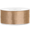 Ruban satin Or clair Largeur 2,5cm