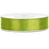 Ruban satin Pomme verte Largeur 1,2cm