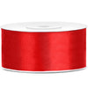 Ruban satin Rouge Largeur 2,5cm