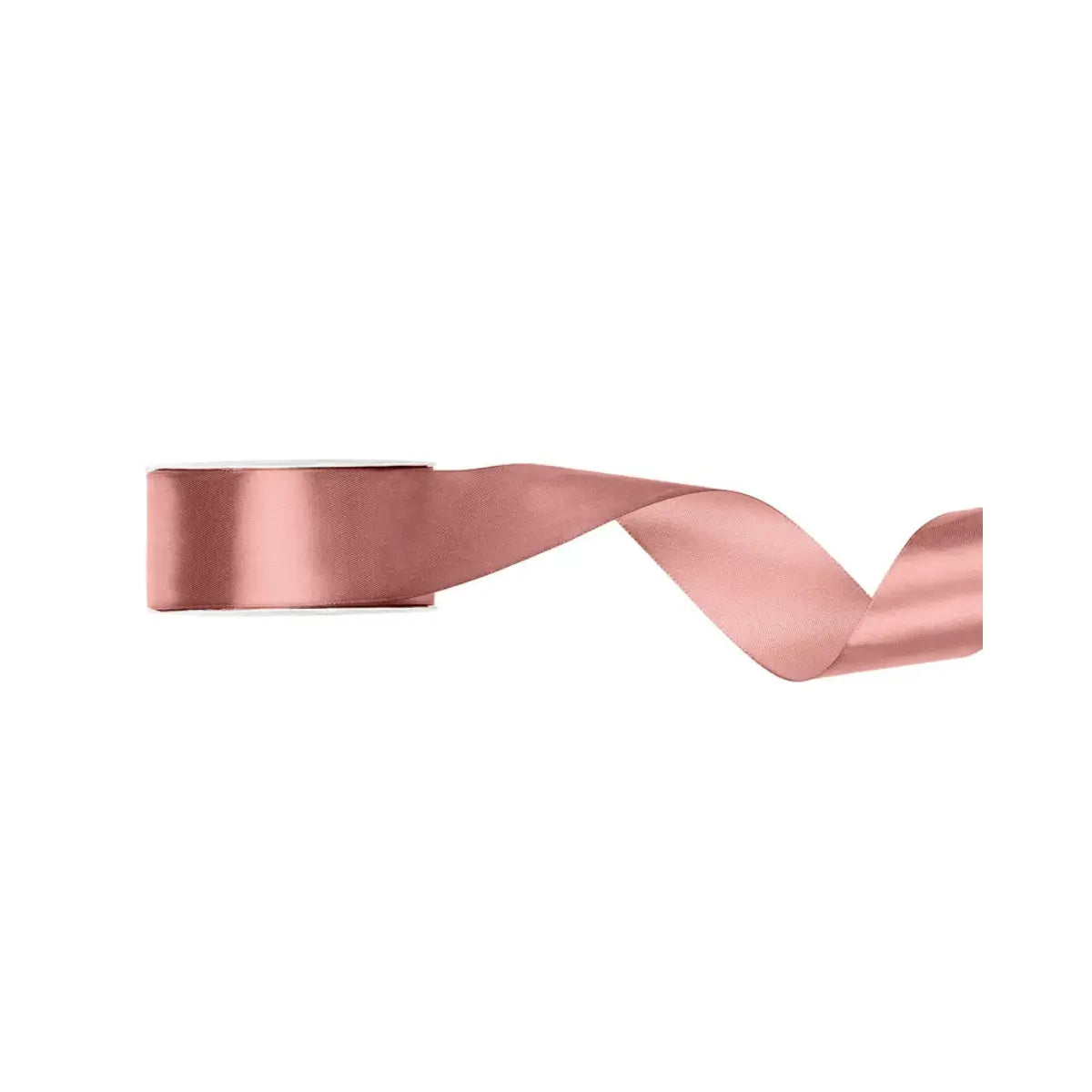 Ruban satin vieux rose 25 m PartyDeco
