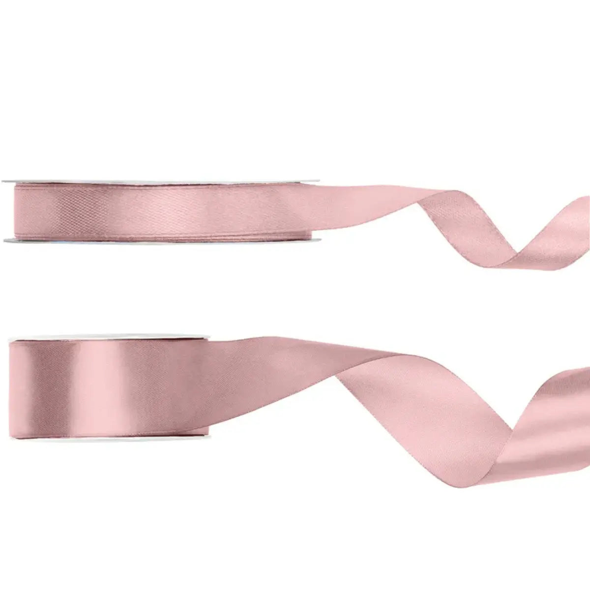 Ruban satin Vieux rose clair