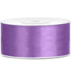 Ruban satin Violet lavande Largeur 2,5cm