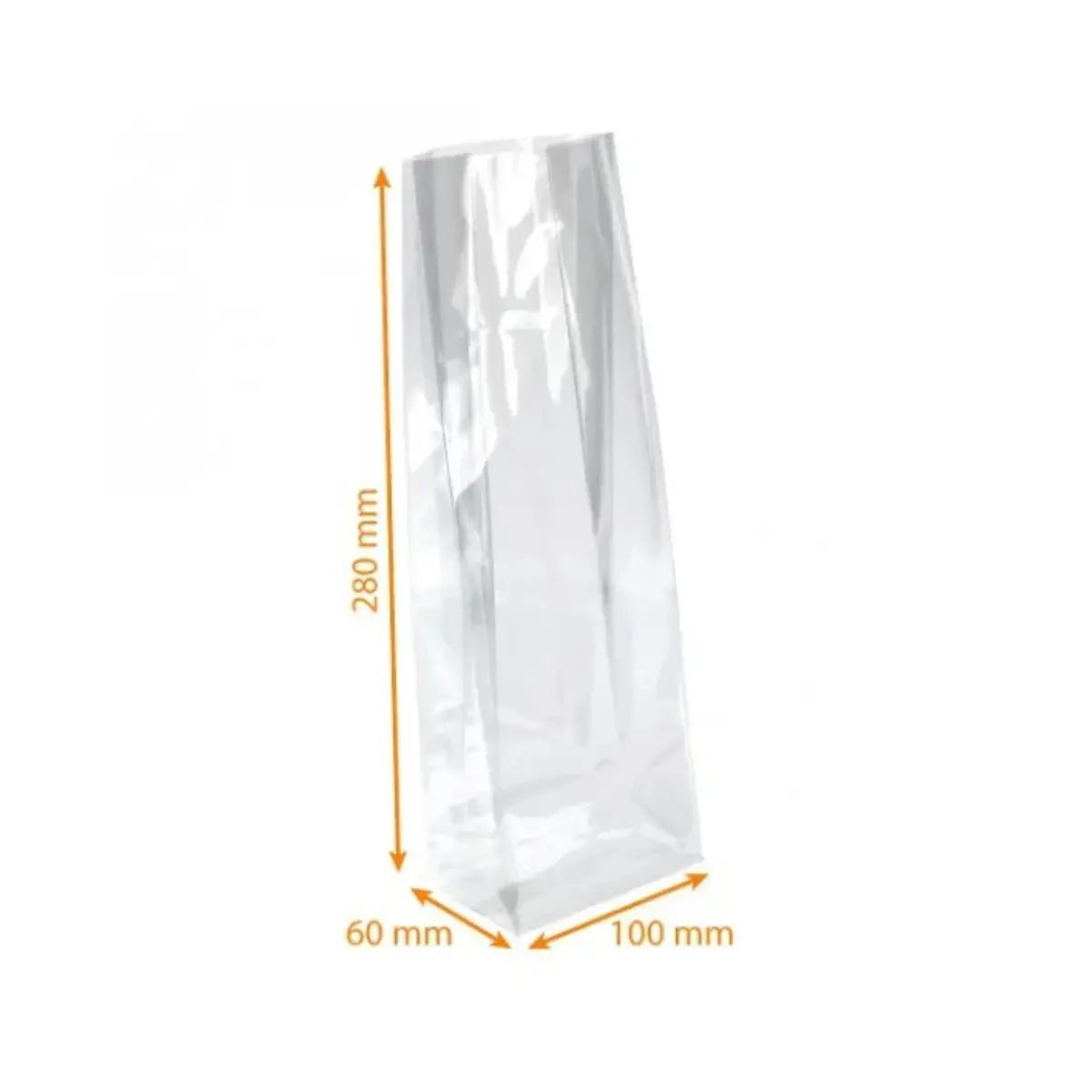 Sachets transparents à confiserie lot de 10