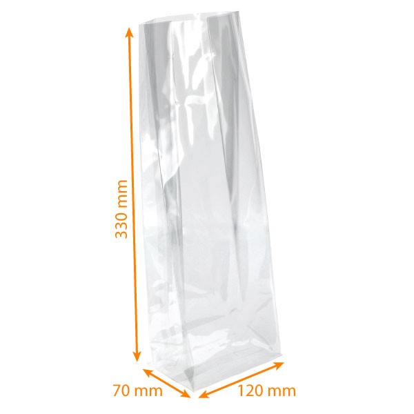 Sachets transparents à confiserie lot de 10
