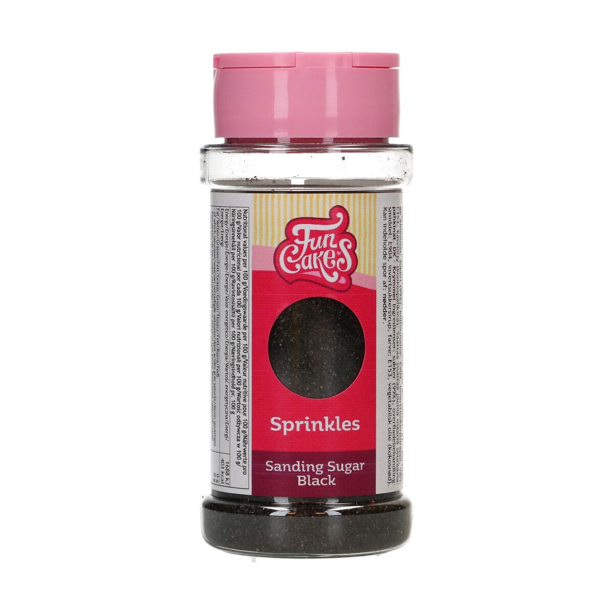 Sucre sable noir 80 g FunCakes