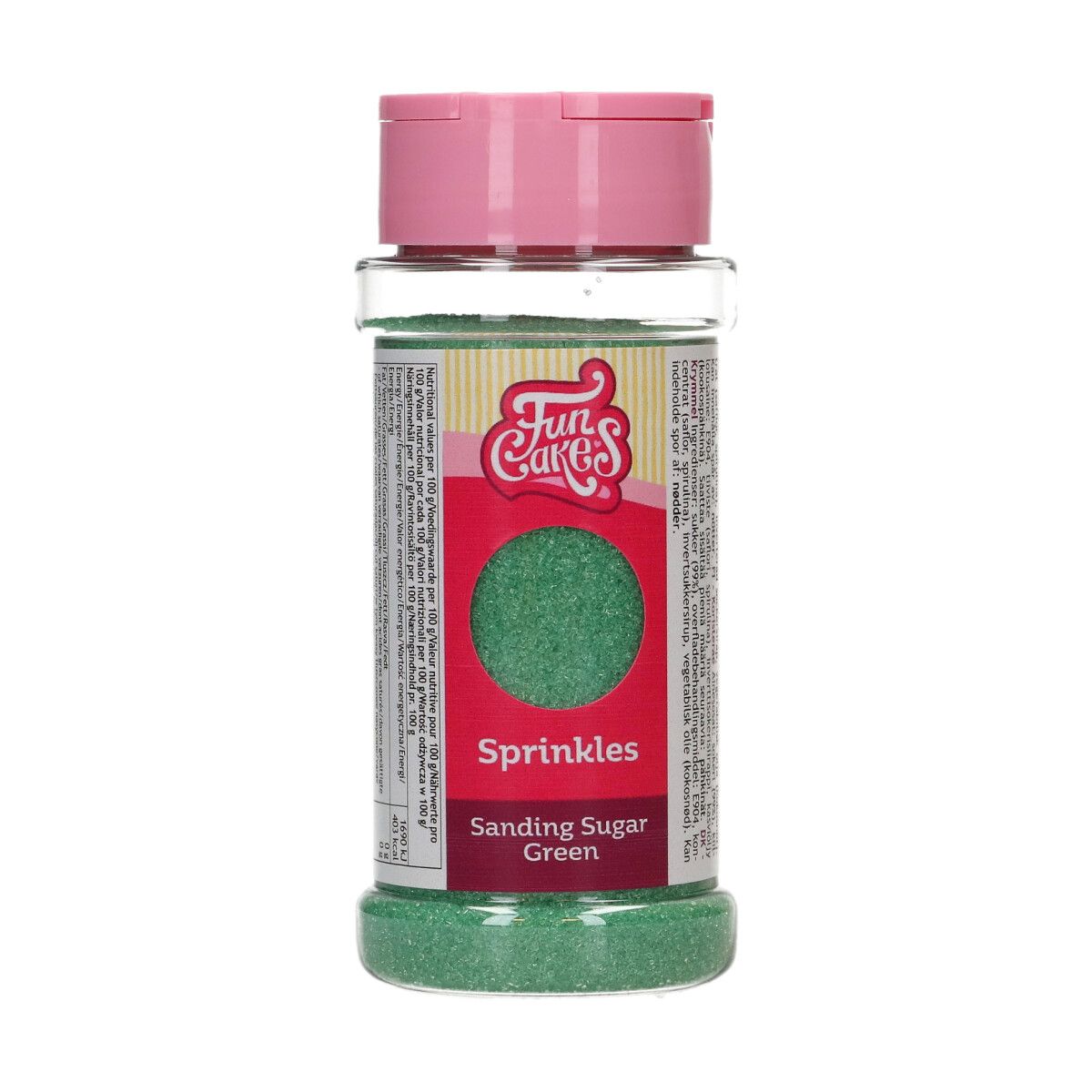 Sucre sable vert 80 g FunCakes
