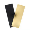Semelle bûches Or/Noir Largeur 10cm