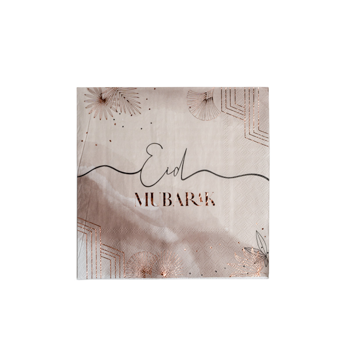 Serviettes en papier Laya rose gold x16
