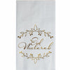Serviettes Portefeuille Or Eid Mubarak x16