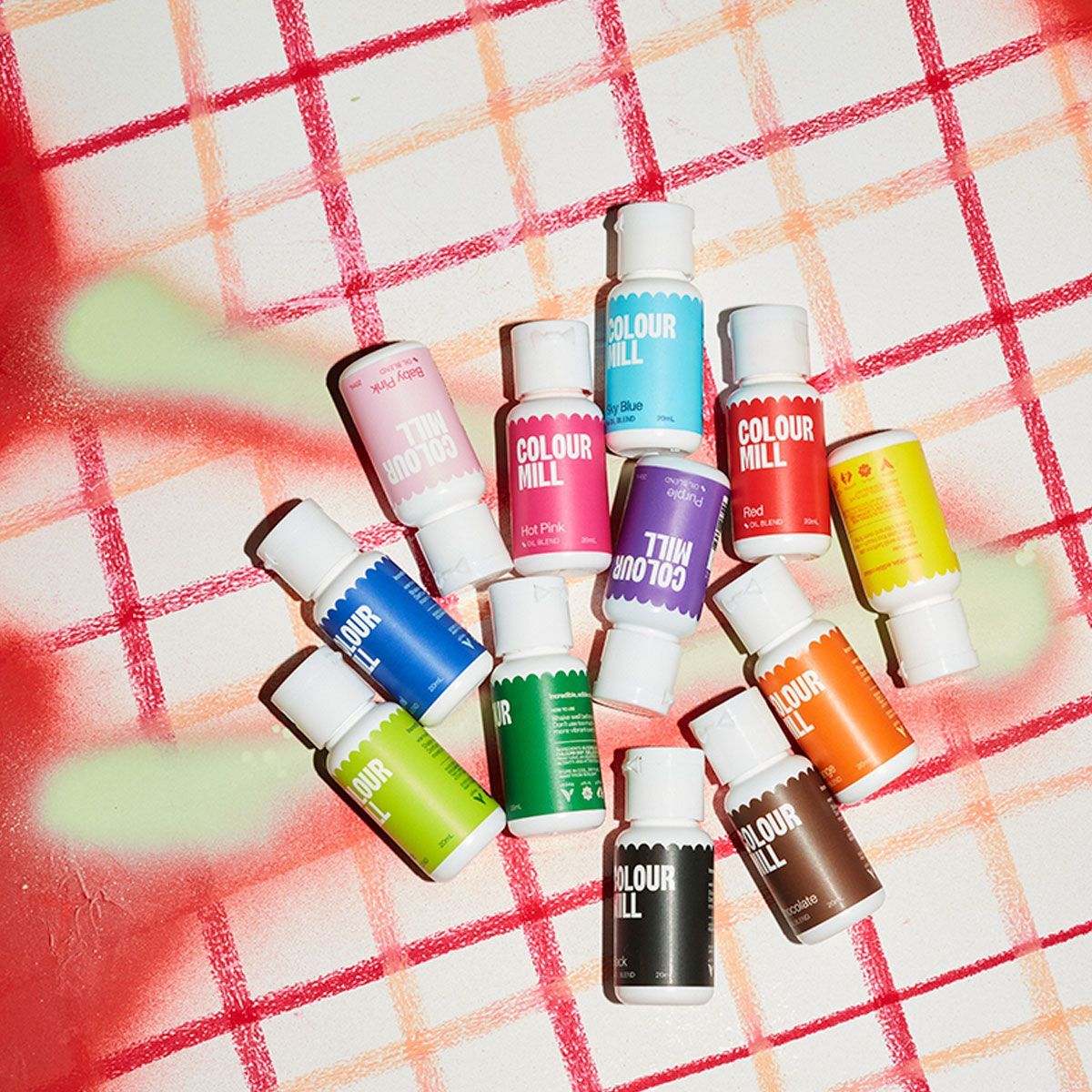 Set de 12 colorants Oil Blend Kickstarter Colour Mill