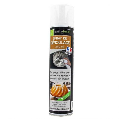 Spray de démoulage 250 ml Patisdecor