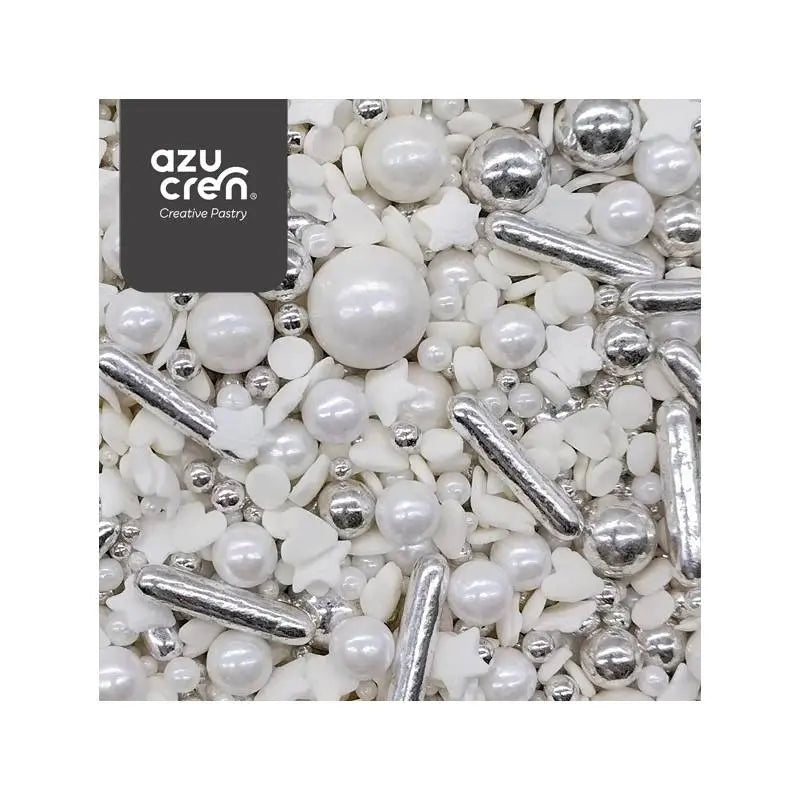 Sprinkles Silver Love 90 g Azucren