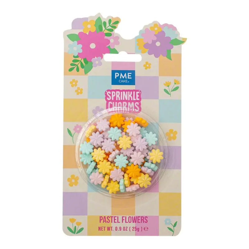 Sprinkles fleurs pastel 25 g PME