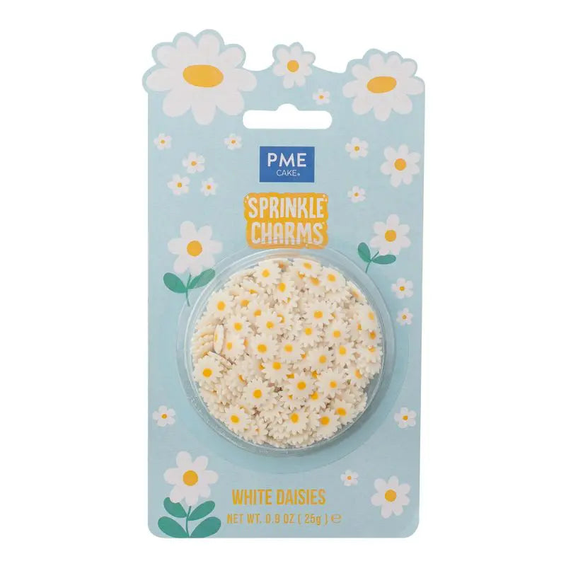 Sprinkles marguerites blanches 25 g PME