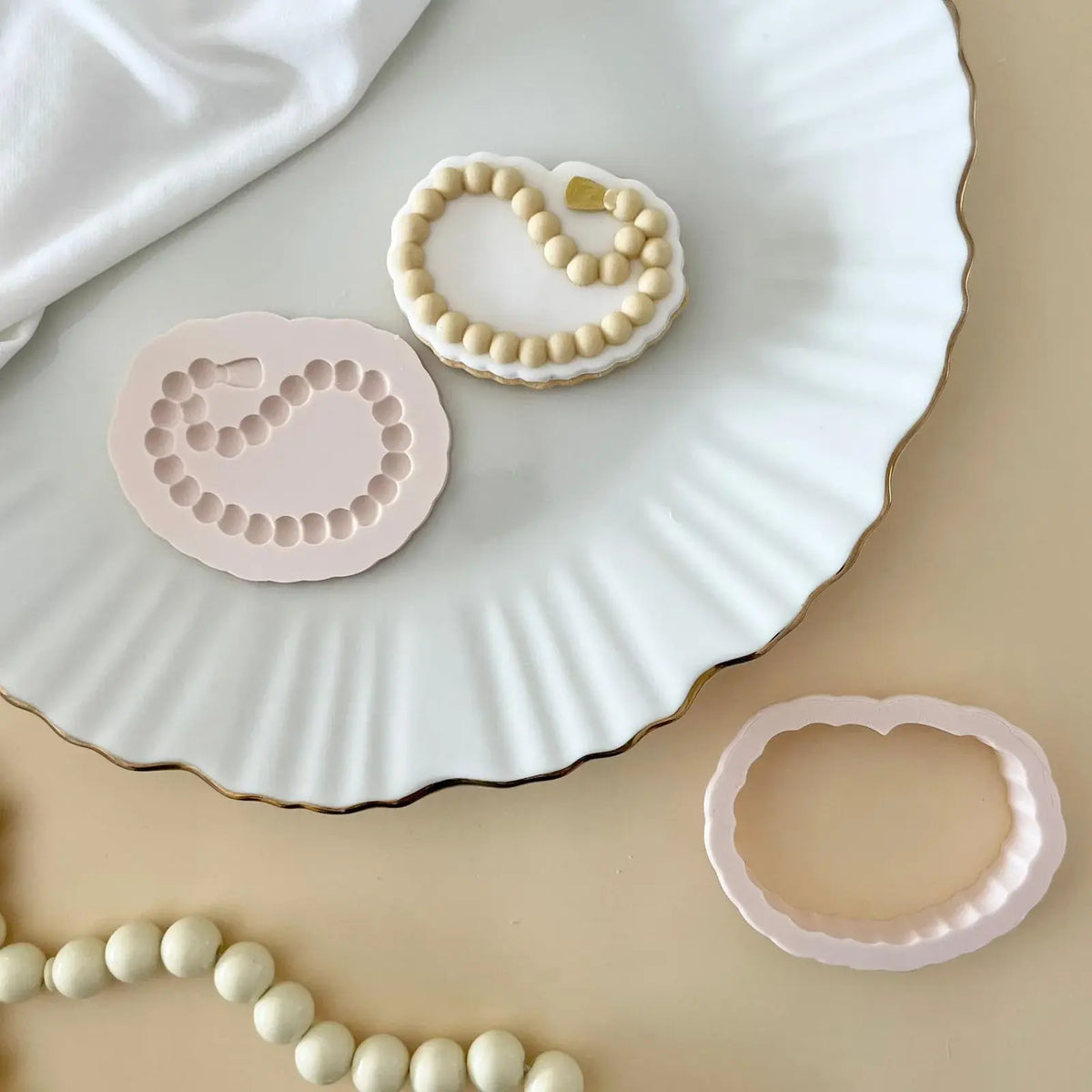 Outboss Tasbih chapelet avec emporte-pièce