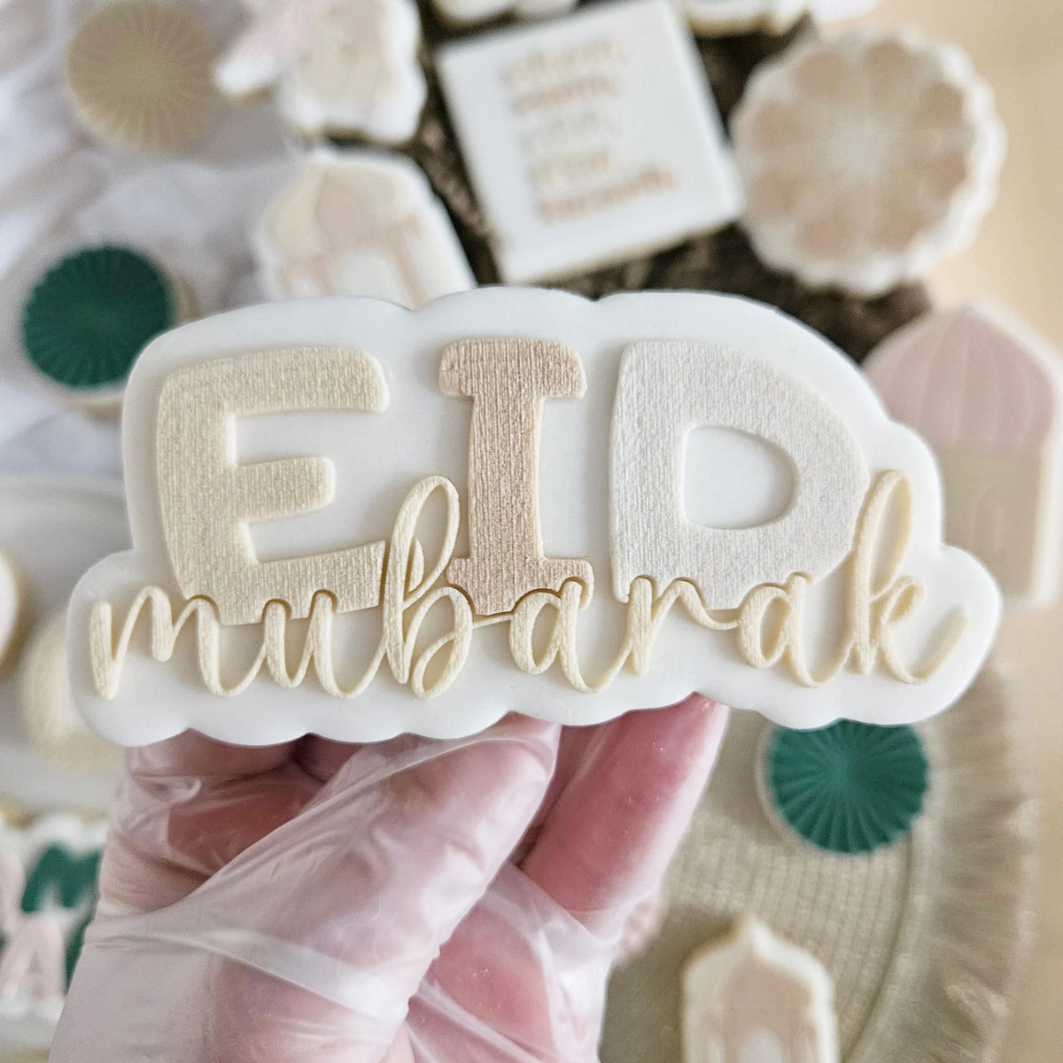 Outboss Eid Mubarak avec emporte-pièce