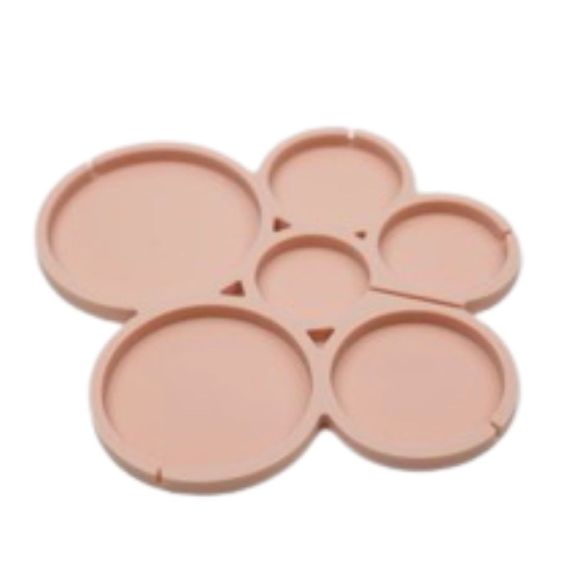 Moule à sucettes rond en silicone