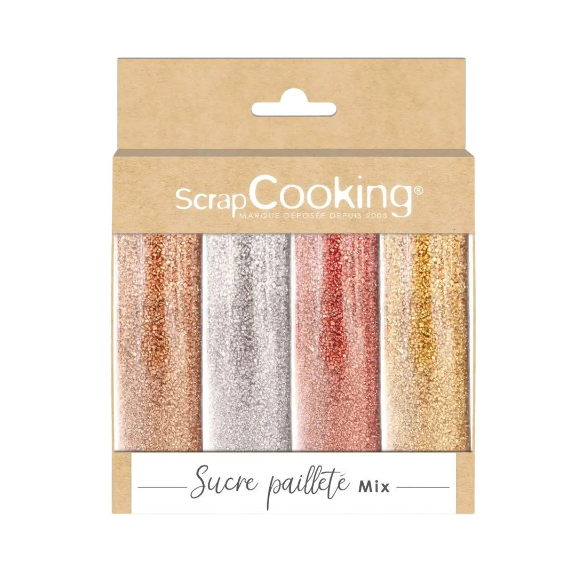 Sucre pailleté mix x4 ScrapCooking