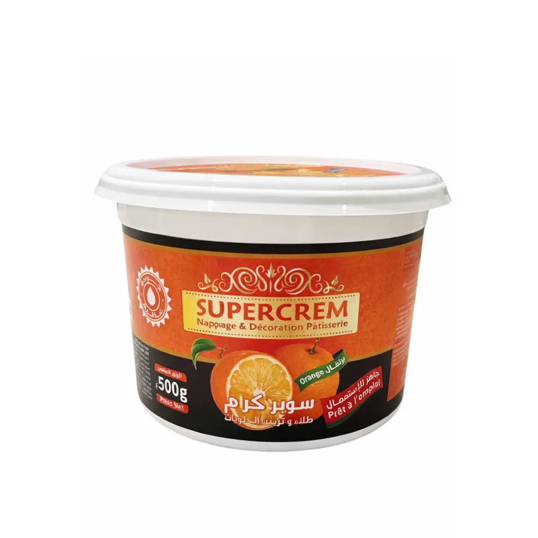 SuperCrem orange nappage et décoration 500 g