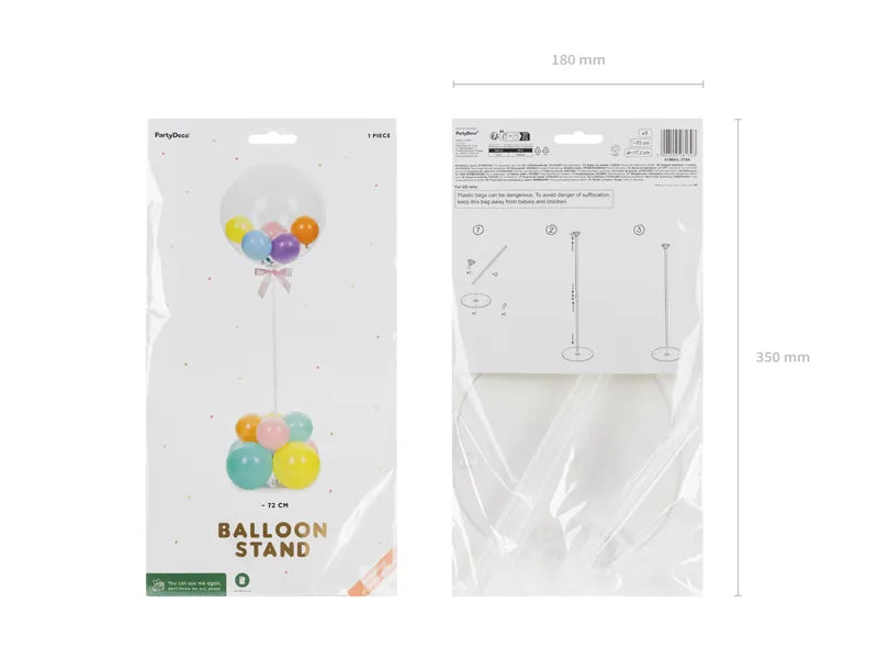 Support à ballons sur pied 72 cm PartyDeco