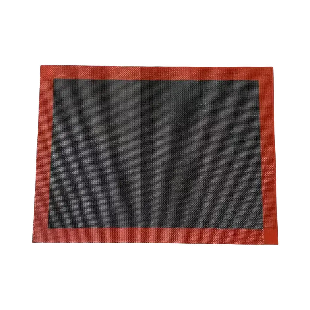 Toile de cuisson micro-perforée à empreintes en silicone