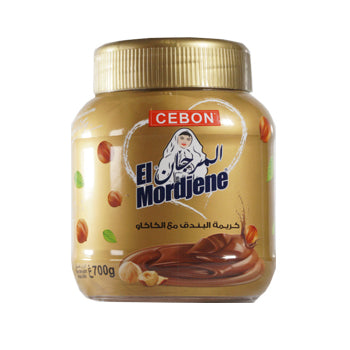 Pâte à tartiner aux noisettes et cacao El Mordjene