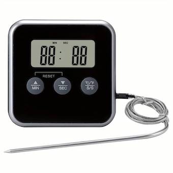 Thermomètre à sonde avec minuteur