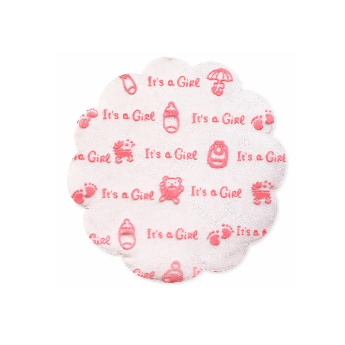 Tulles bébé fille roses 12 cm lot de 50