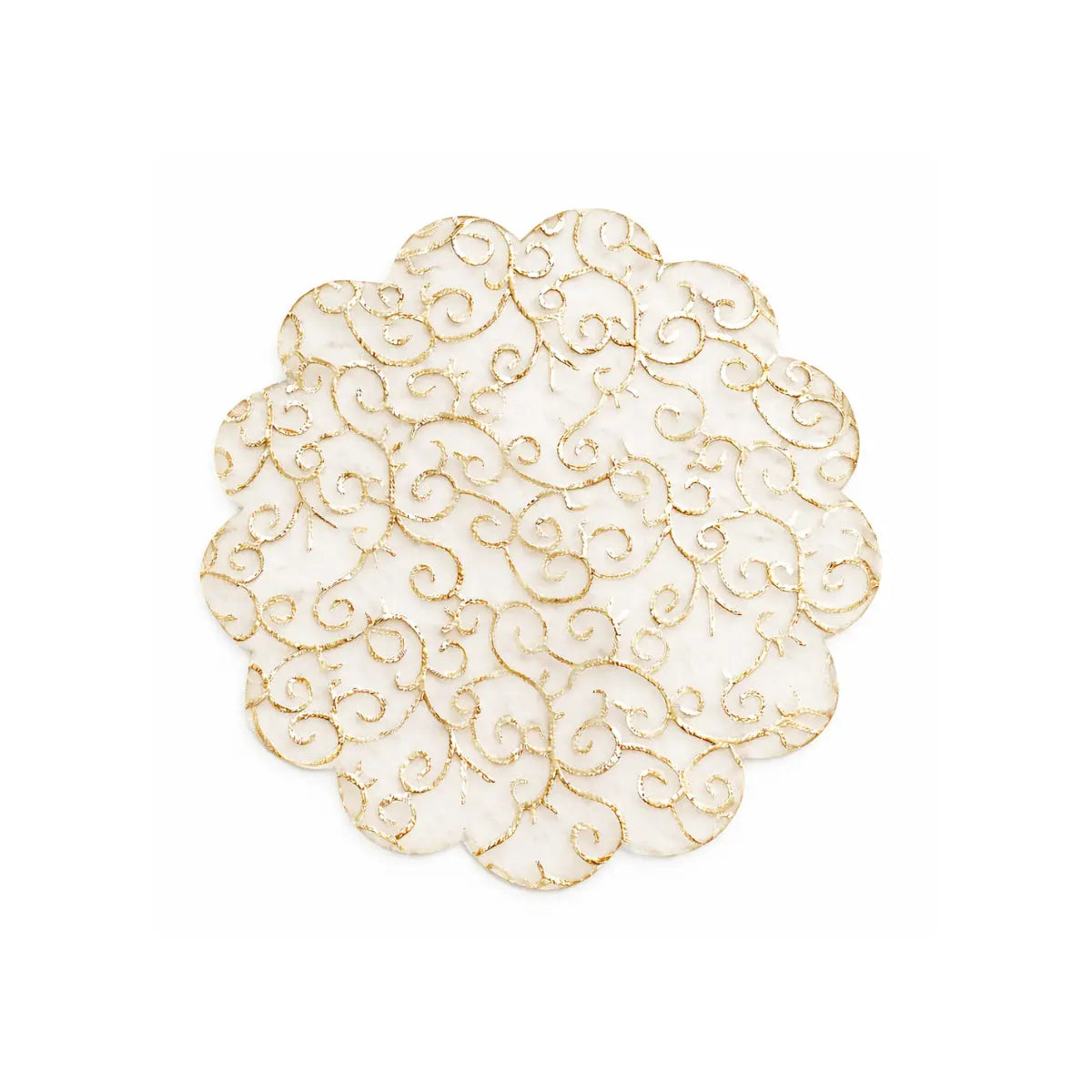 Tulles dorés « Arabesque » lot de 50