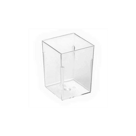 Verrines ravier en plastique 50 ml x6