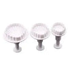 Lot  de 3 emporte pièces piston Coquillage
